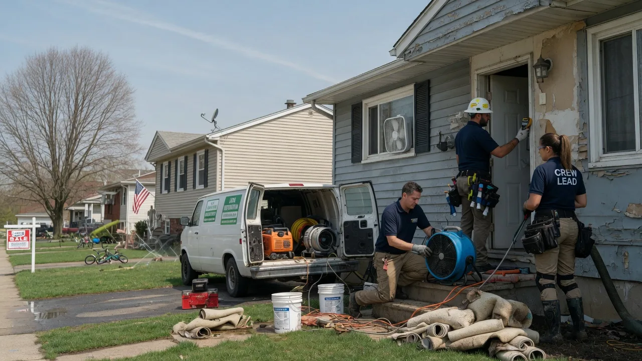Flood Cleanup in Fairmount City, PA near me