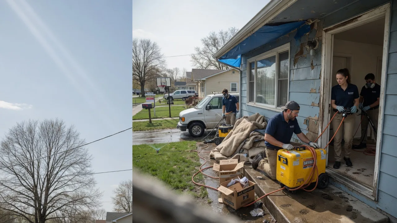 Basement Flood Cleanup in Fairmount City, PA near me